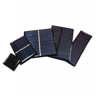 Whole sale Min Solar panel 0.5V 1V 2V 3V 4V 5V 80MA 100MA 120MA 130MA 160MA Solar Cell For diy Solar charger