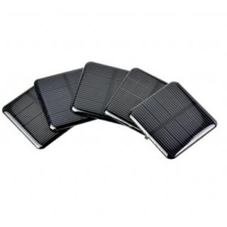 UNYIMA 10pcs Epoxy Solar Panels 2V 160MA Polycrystalline Silicon Solar Cells Solar 50*50mm DIY Battery Charger