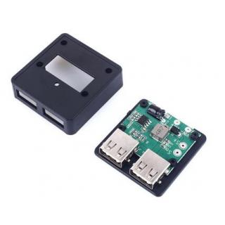 Dual USB Charger 5V-20V to 5V 3A Max Regulator For Solar Cell Panel Fold Cover/ Phone Charging Power Supply
