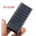 Solar Panel DIY 5V 0.5W 100mAh Mini Battery Powered Models Polycrystalline Silicon Epoxy for Charging Cellphone