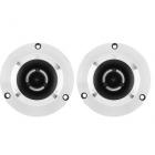 2pcs 4inch 1500W Car Tweeter Speaker Titanium Bullet Tweeter with Capacitor Auto Loudspeaker