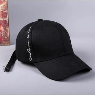 pring and summer new side embroidered letter men and women hat baseball cap Creative long belt concealed dome