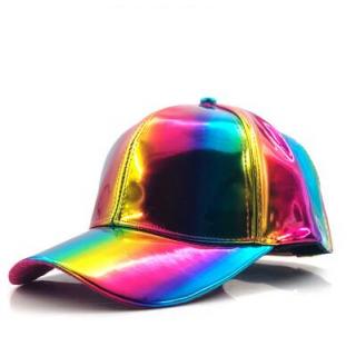 luxury Fashion hip-hop hat for Rainbow Color Changing Hat Cap Back to the Future Prop Bigbang G-Dragon Baseball Cap