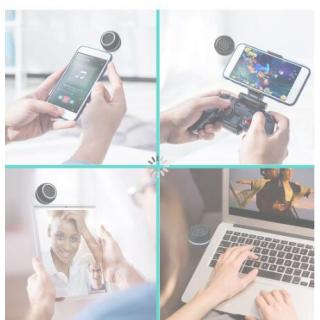 Portable Mini Speaker 3.5mm Aux Jack 3W Mobile Phone Speaker Music Audio Player for iphone ipad ipod Notebook