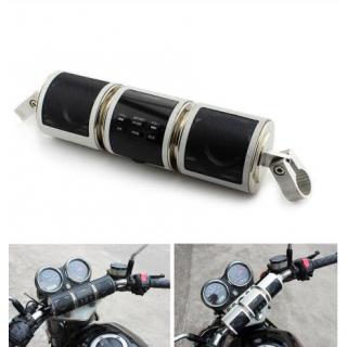 Motorcycle Speaker Bluetooth V2.1+ EDR Audio Water-resistant Motorbike Stereo Speaker Moto FM Radio AUX USB TF MP3 Player