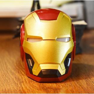 Mini Iron Man Wireless Speaker Powerful Portable Computer Speakers Novel Gift Practical Radio Music Center Drop Shipping