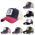 Hot Sell Baseball Cap For Women Summer Mesh cap Men Embroidery Animal Bones Hip Hop Hat Casual Cotton hat