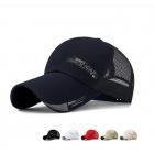 Men Baseball Cap Cotton Embroidered Mesh Adjustable Trucker Hat Outdoor Sport Hip-hop Baseball Cap Summer Suncreen