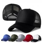 Unisex Cap Casual Plain Mesh Baseball Cap Adjustable Snapback Hats For Women Men Hip Hop Trucker Cap