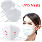1pc Disposable Mask KN95 Face Mask 95% Filtration Non-woven Fabric Protective Masks Dust Particles Pollution Filter