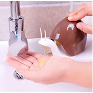 Snail Shape Soap Dispenser Cosmetics Bottles Bathroom Hand Sanitizer Shampoo Body Wash Lotion Bottle Empty Travel Bottle