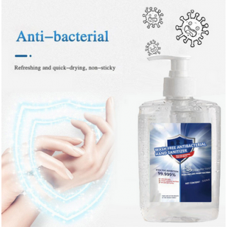 Travel Portable Hand Sanitizer Anti-bacteria Moisturizing Fruit-scented Disposable No Clean Waterless Clear Bottle Wipes 300ml