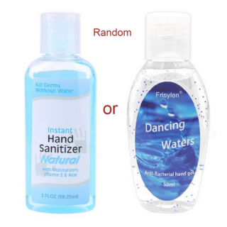 60ml Travel Portable Mini Hand Sanitizer Anti-Bacteria Moisturizing Fruit-Scented Disposable No Clean Waterless Clear Fluid