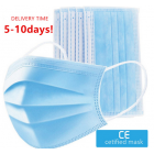 50pcs 100pcs 3-layer mouth-muffle disposable masks dustproof anti-flu civilian protective masks in stock disposable face mask