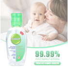 Portable Antibacterial Hand Sanitizer Disposable Disinfectant Gel 75% Bacteriostatic Gel Hand Sanitizer Wipe Out Bacteria 50ml